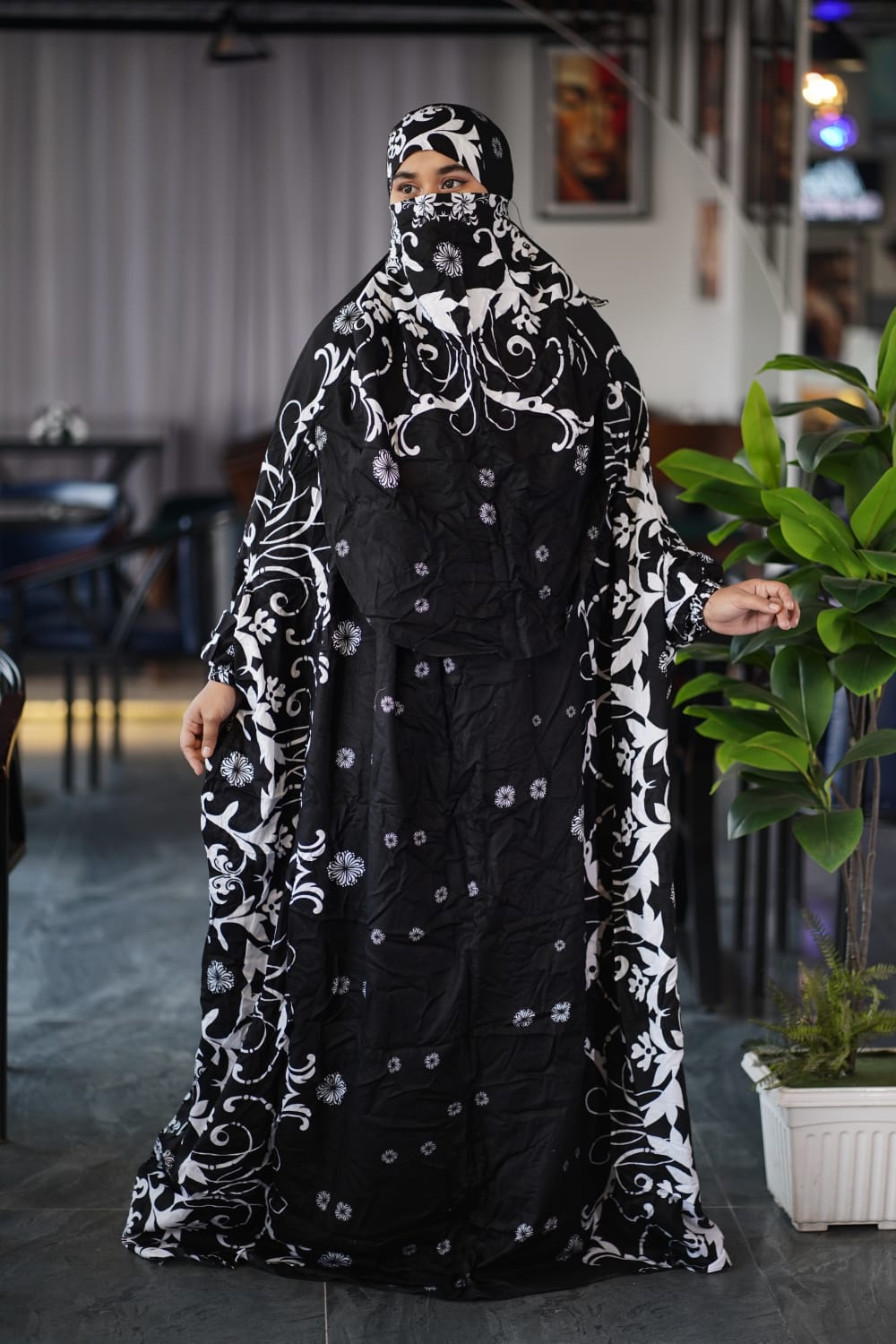 Salat Long Hijab Code - 202