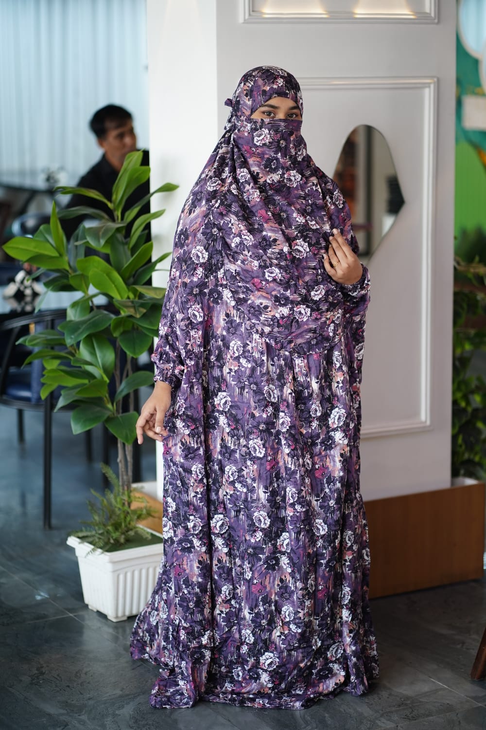 Salat Long Hijab Code - 208