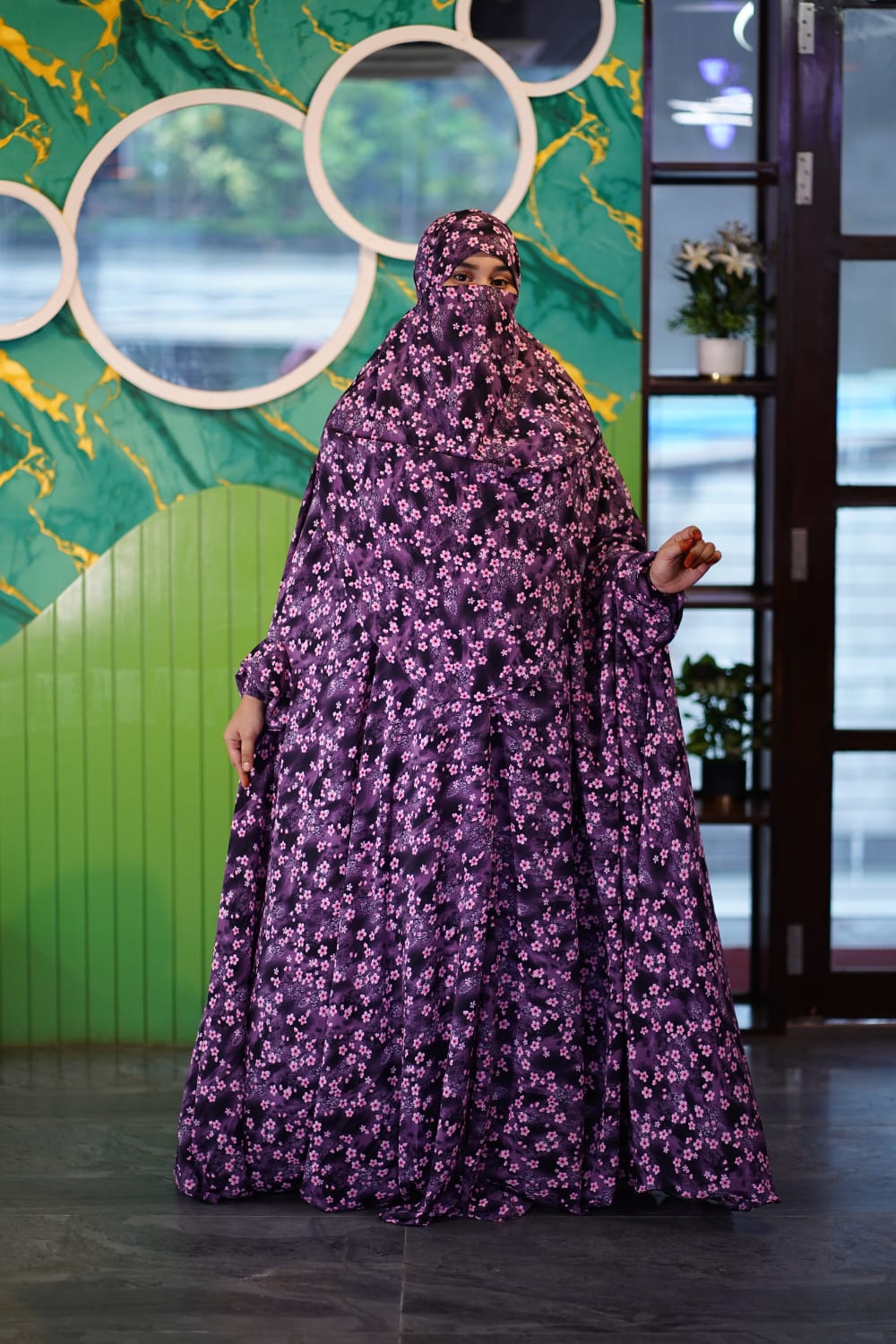 Long Zilbab Abaya Code - 123