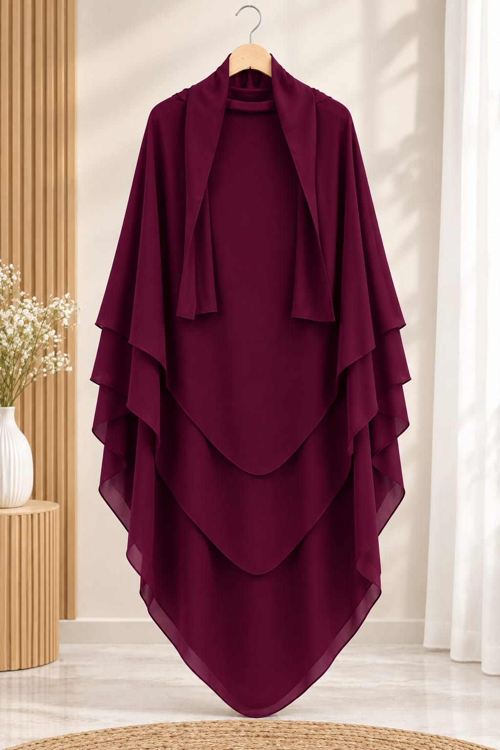 Ruhani Round Niqab Code - 509