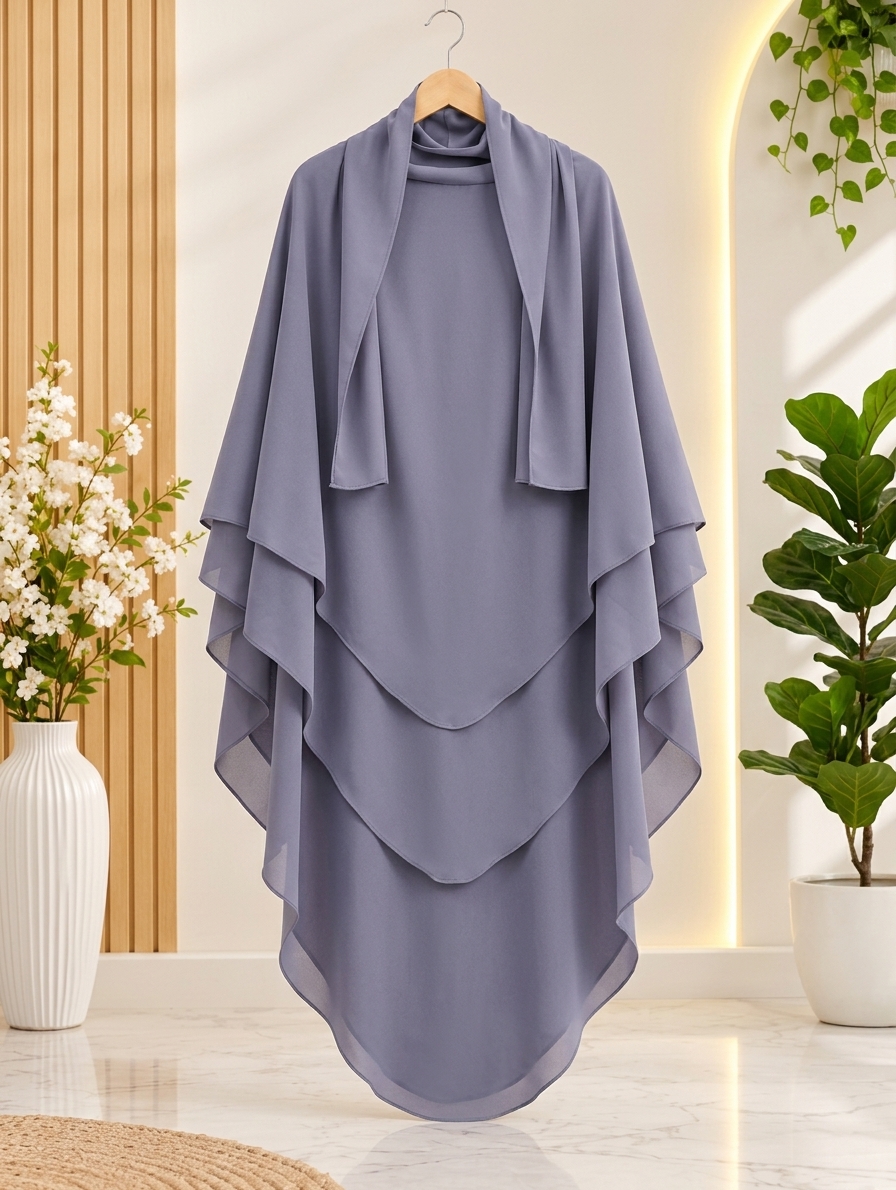 Ruhani Round Niqab Code - 502